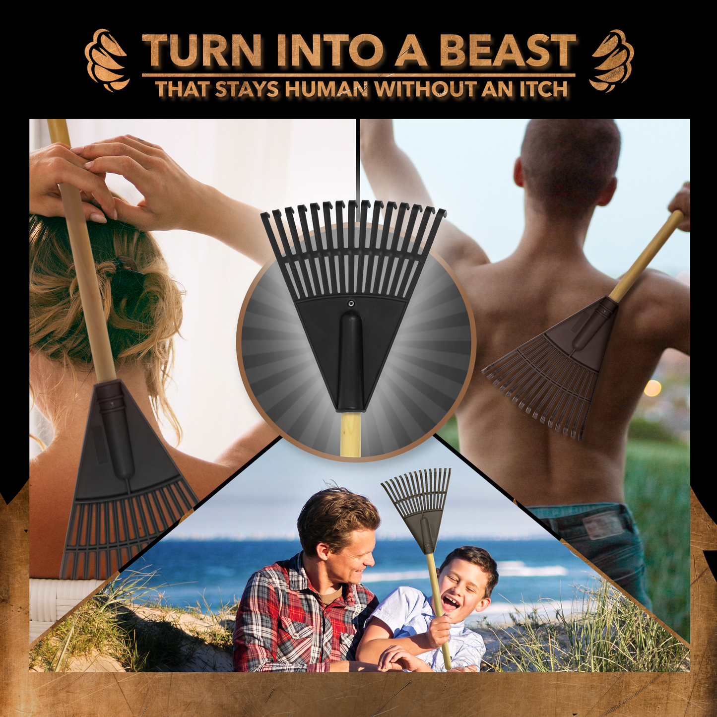 The ORIGINAL Beast Rake Back Scratcher