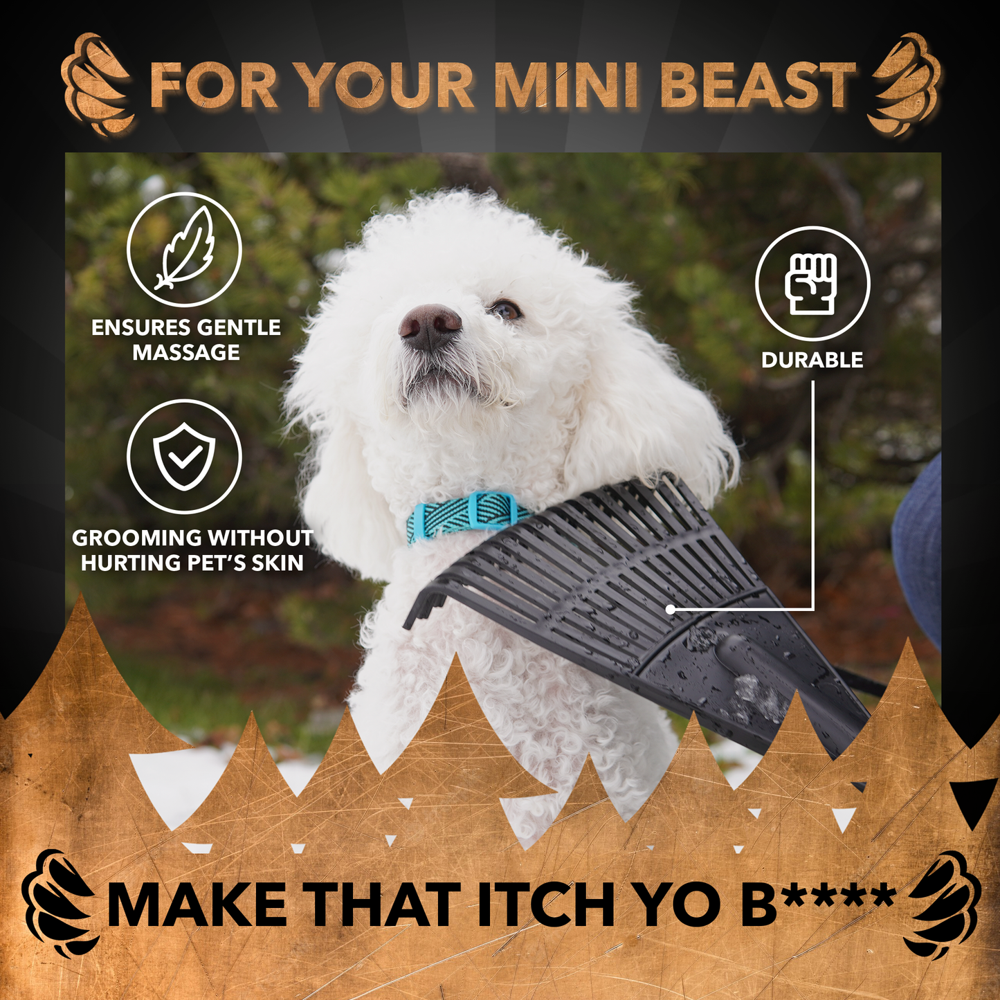 The ORIGINAL Beast Rake Back Scratcher